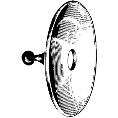Sklar Head Mirror with Stainless Steel Back