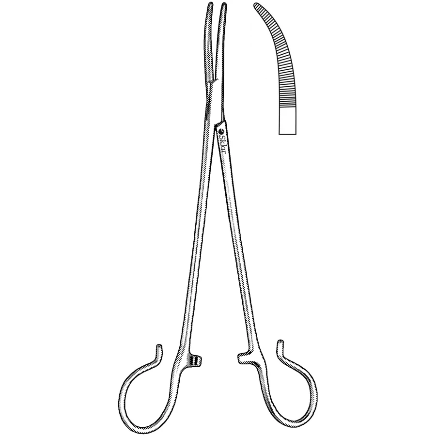 Sklar McHenry Tonsil Artery Forceps, Curved