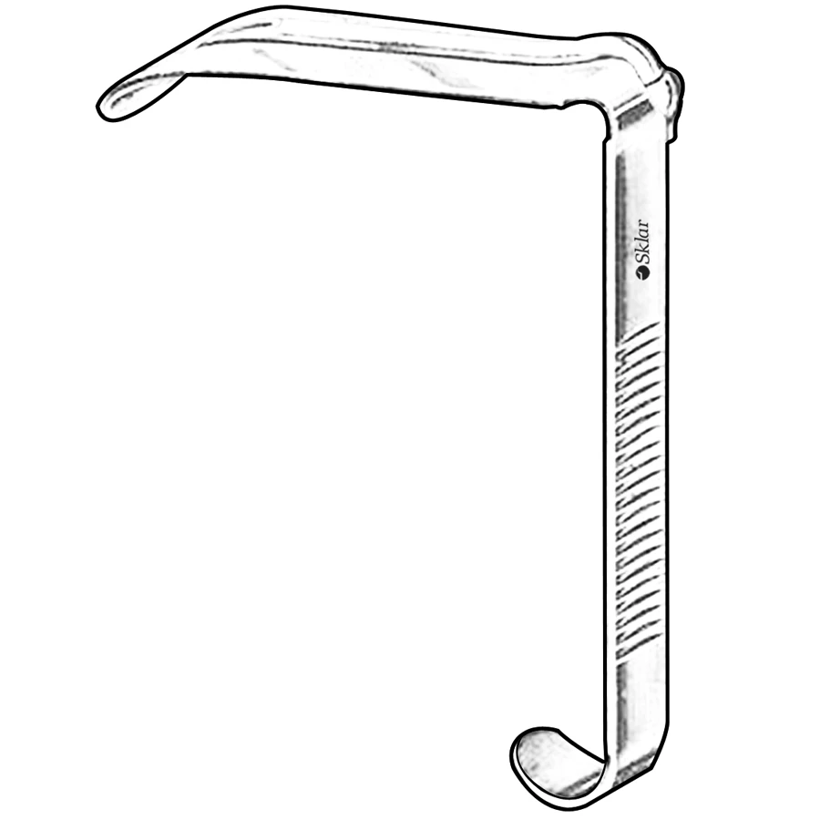 Sklar Davis-Boyle Mouth Gag Blade #1, with Suction