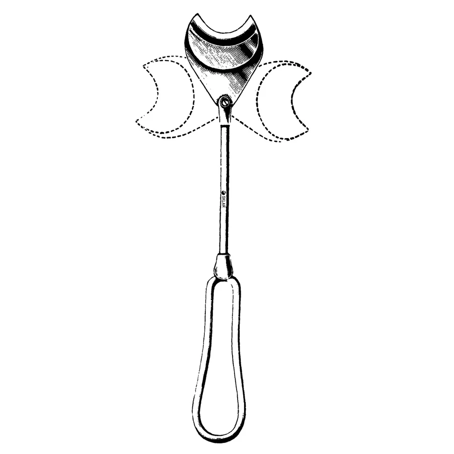 Sklar Cheek Retractor with Swivel Blade