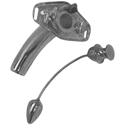 Sklar Jackson Original Laryngectomy Tube, Stainless Steel