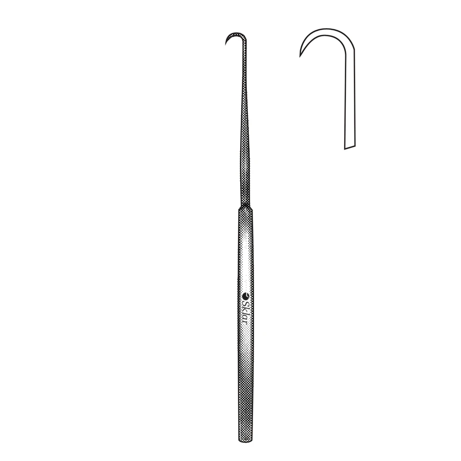 Sklar Iterson Hook, Blunt or Sharp Tip 6-3/4 Inch