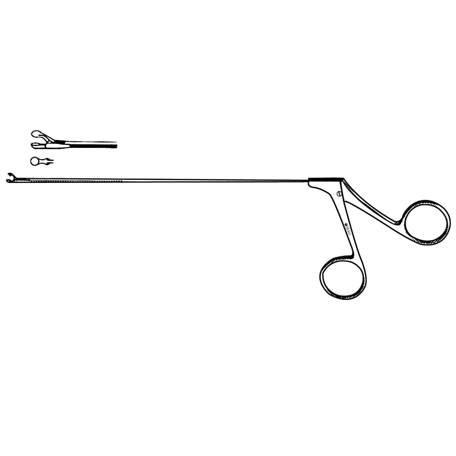 Sklar Nicola Forceps, Scoop Shaped, 6-1/2 Inch