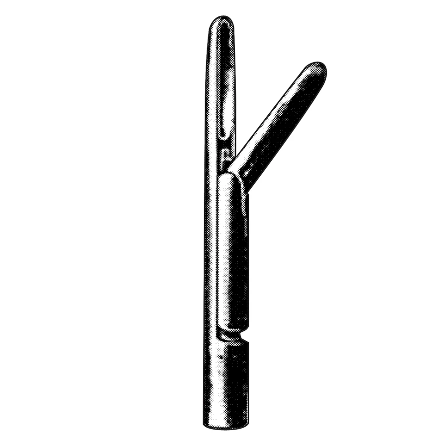 Sklar Frankel Forceps Tip, Smooth, Long
