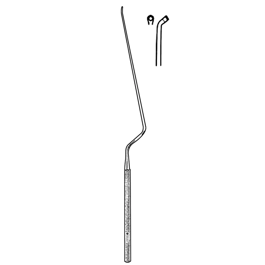 Sklar Landolt Reulen Curette, 2.5mm Diameter 10-1/4 Inch