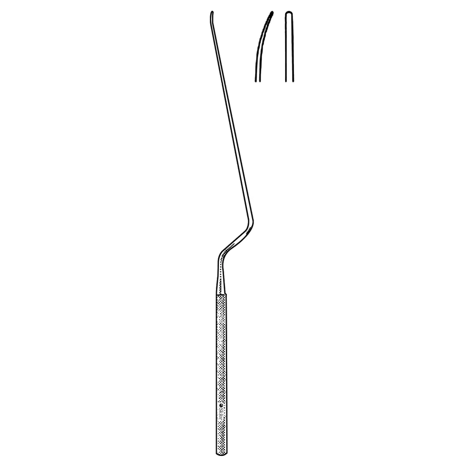 Sklar Landolt Reulen Dissector, Curved 2mm Diameter