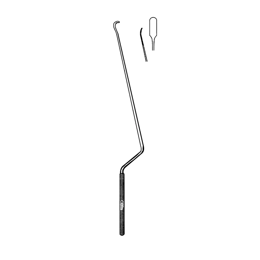 Sklar Landolt Hypophysectomy Curette, Malleable 10-1/4 Inch