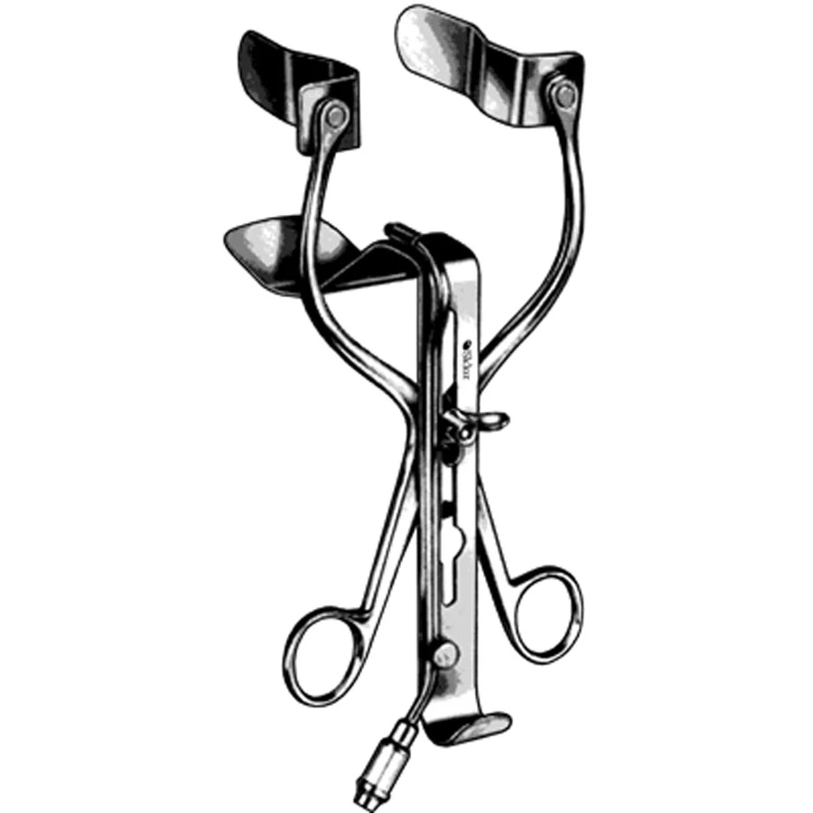 Sklar Millin Bladder Retractor Complete, Fiber Optic