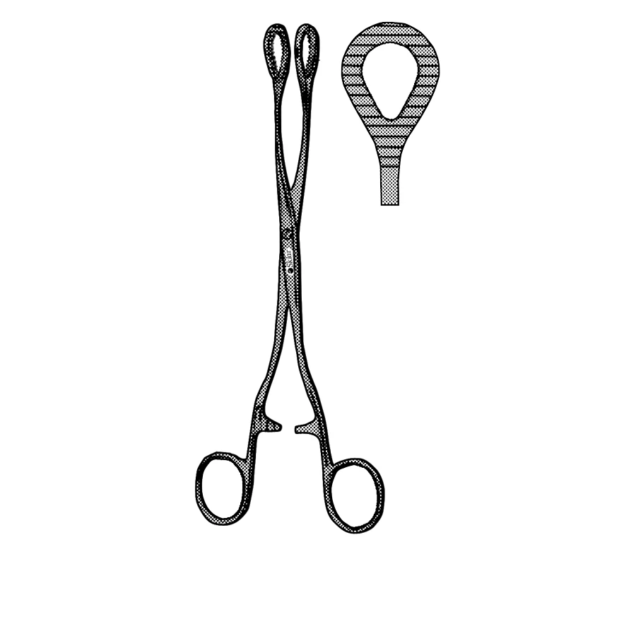 Sklar Heywood-Smith Rectum Forceps, 8-1/4 Inch