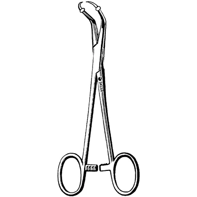 Sklar Roeder Towel Clamp with Ball Stops, 5-1/4 Inch