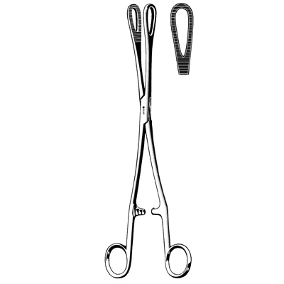 Sklar Rampley Sponge Holding Forceps, 10 Inch