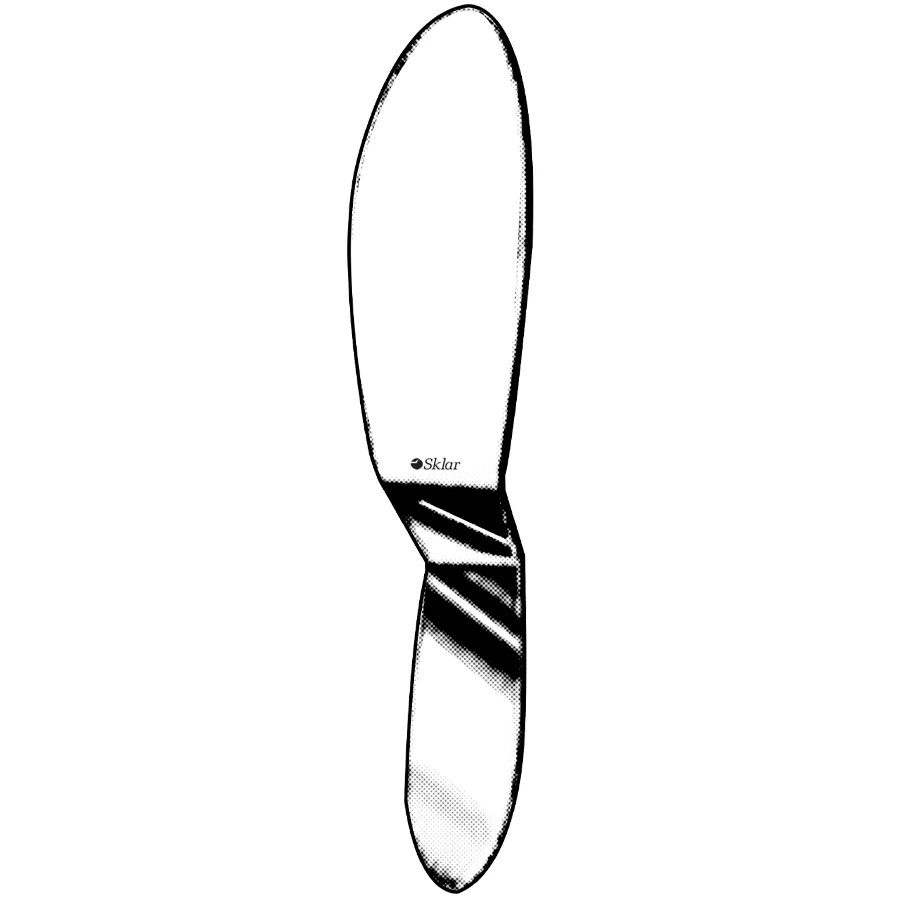 Sklar Abdominal Retractor, 28cm Circle Blade