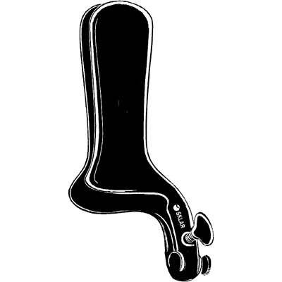 Sklar Black Collin Vaginal Speculum, Medium