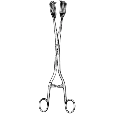 Sklar Billroth Forceps, 4x4 Teeth