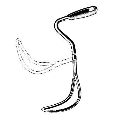 Sklar Murless Head Extractor, Obstetric Instrument