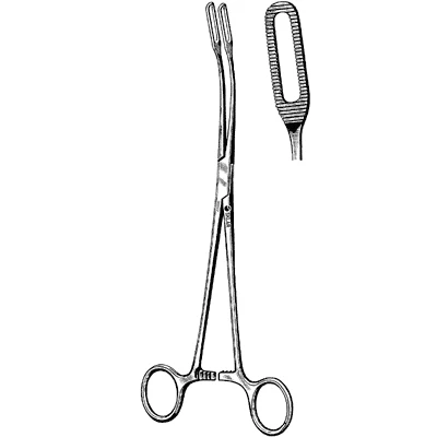 Sklar Javerts Placenta Forceps, Smooth Jaws 9-1/2 Inch