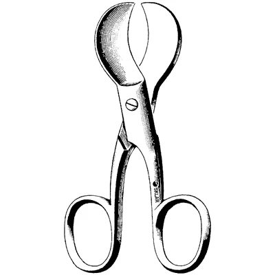 Sklar Umbilical Scissors, 4 Inch