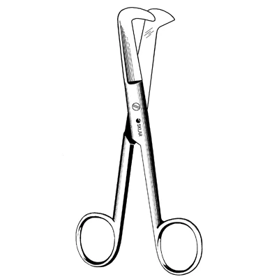 Sklar Schumacher Umbilical Scissors, 6-1/4 In
