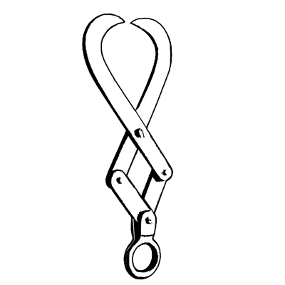 Sklar Merit Krey Hook, Double Action, 8 Inch