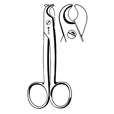 Sklar White Nail Clippers, 4-1/2 Inch