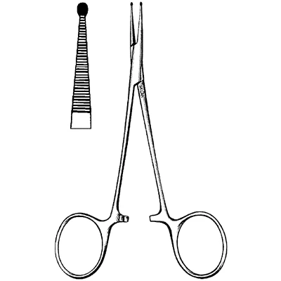 Sklar Dunaway Dissecting Forceps, Bead Tip
