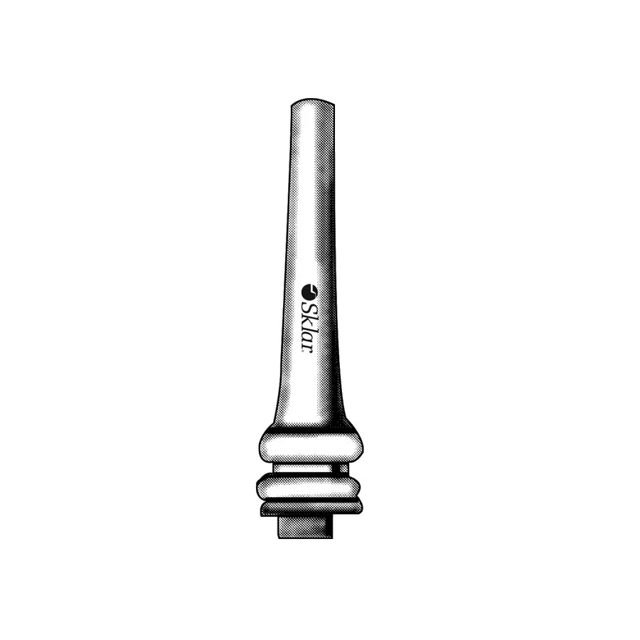 Sklar Merit Ear Syringe Tip, Chrome Conical