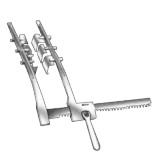 Sklar Ankeney Sternal Retractor, 3x3 Blades