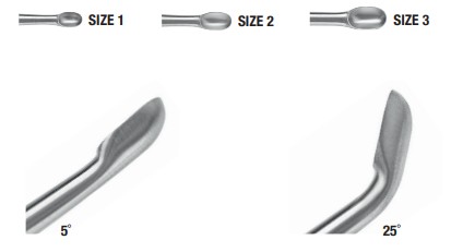 Sklar Arthro Spoon, 25 Degree