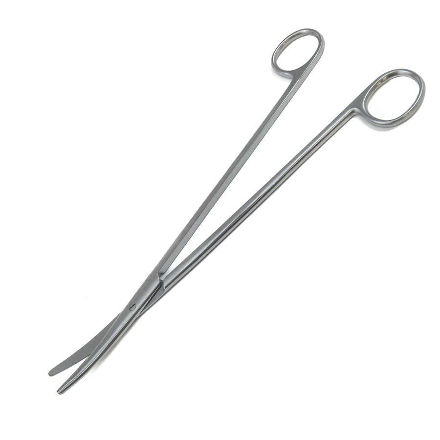 Sklar IUD String Scissors, Curved, Blunt, 10in