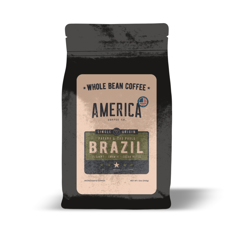 Brazil Single Origin Natural AMERICA COFFEE CO