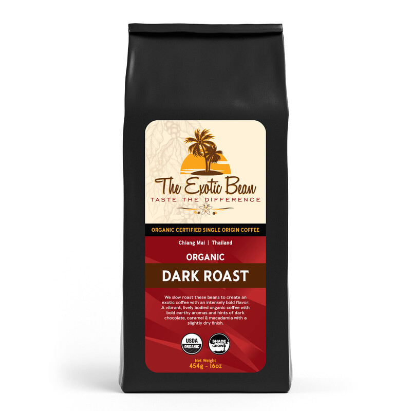 Thailand Dark Roast - The Exotic Bean Coffee