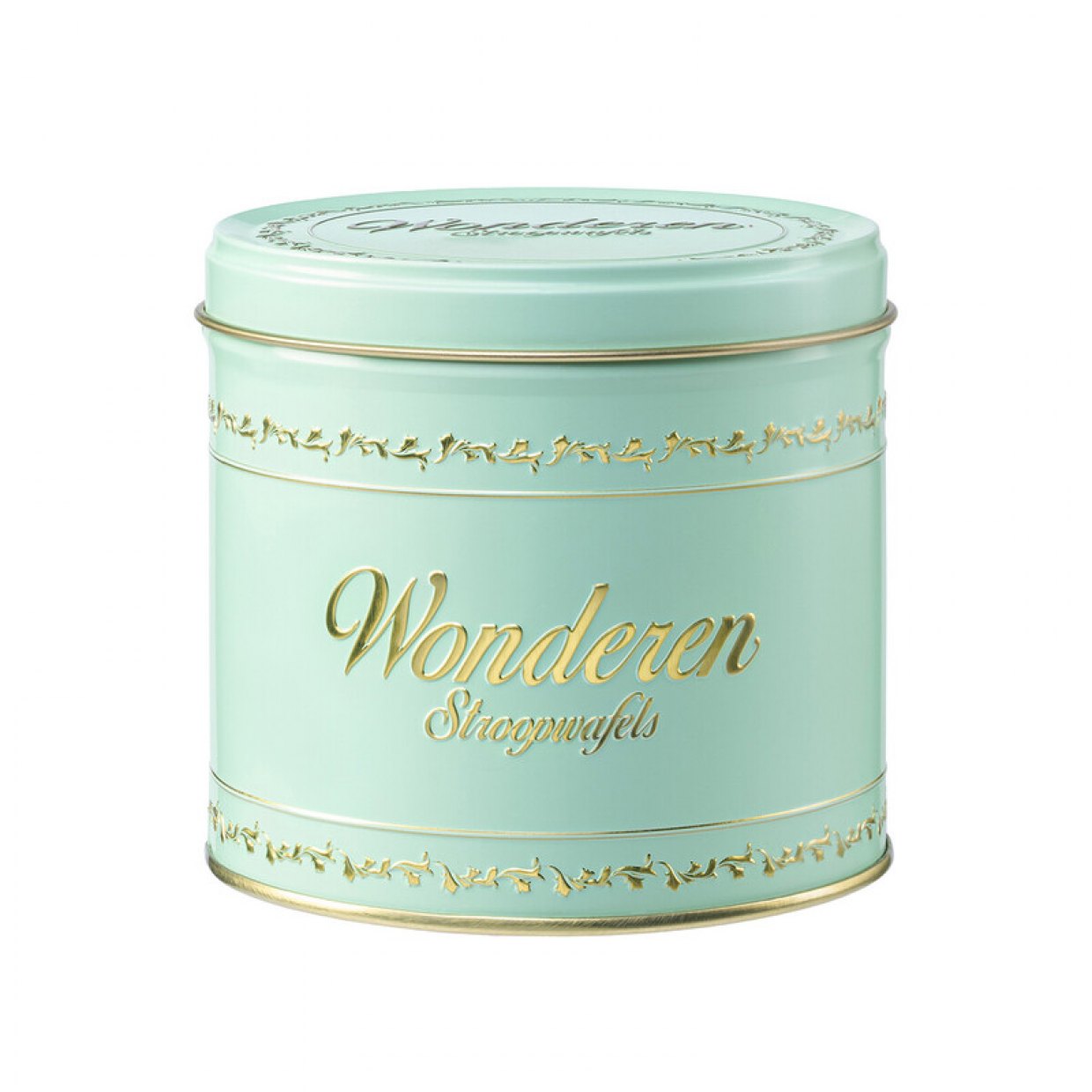 Wonderen Stroopwafels Green Tin Can 1