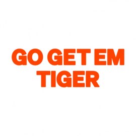 Go Get Em Tiger logo