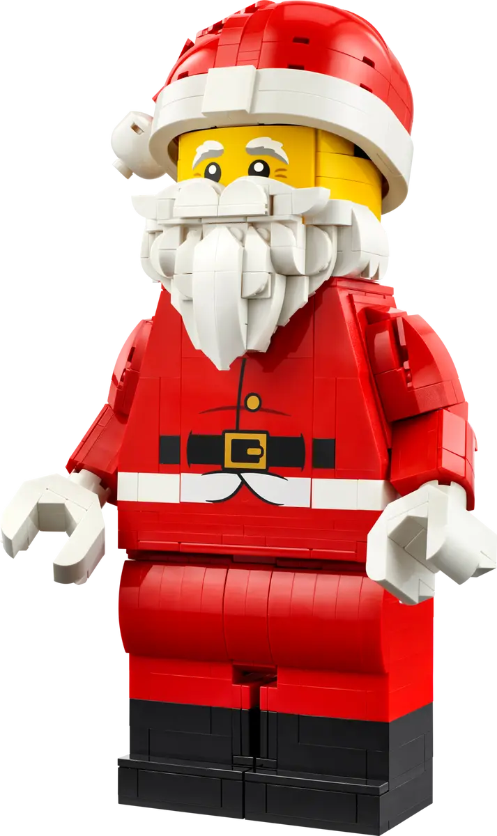 Up-Scaled Santa Minifigure
