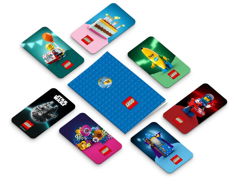 Lego gift card