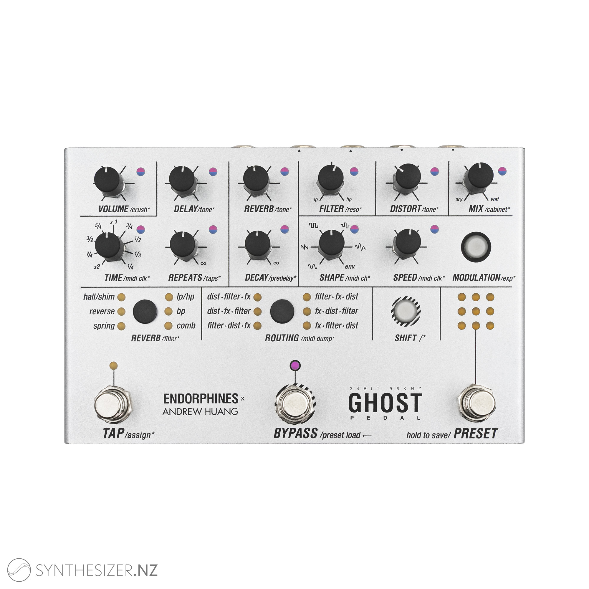 Endorphines Ghost Pedal for guitars & effects (FX) with Andrew Huang