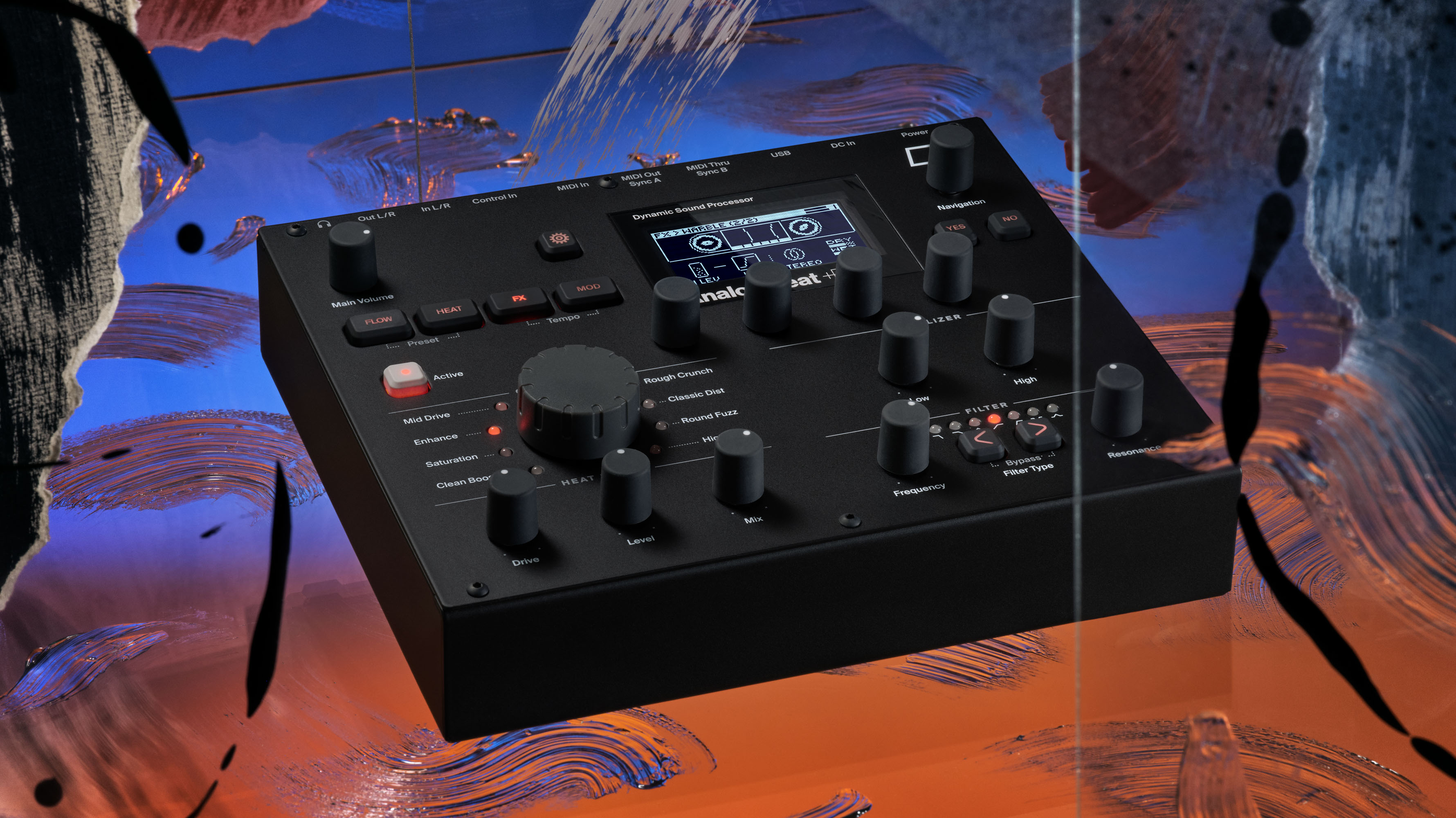 Elektron Analog Heat +FX the best desktop effects unit for your music -  Synthesizer New Zealand