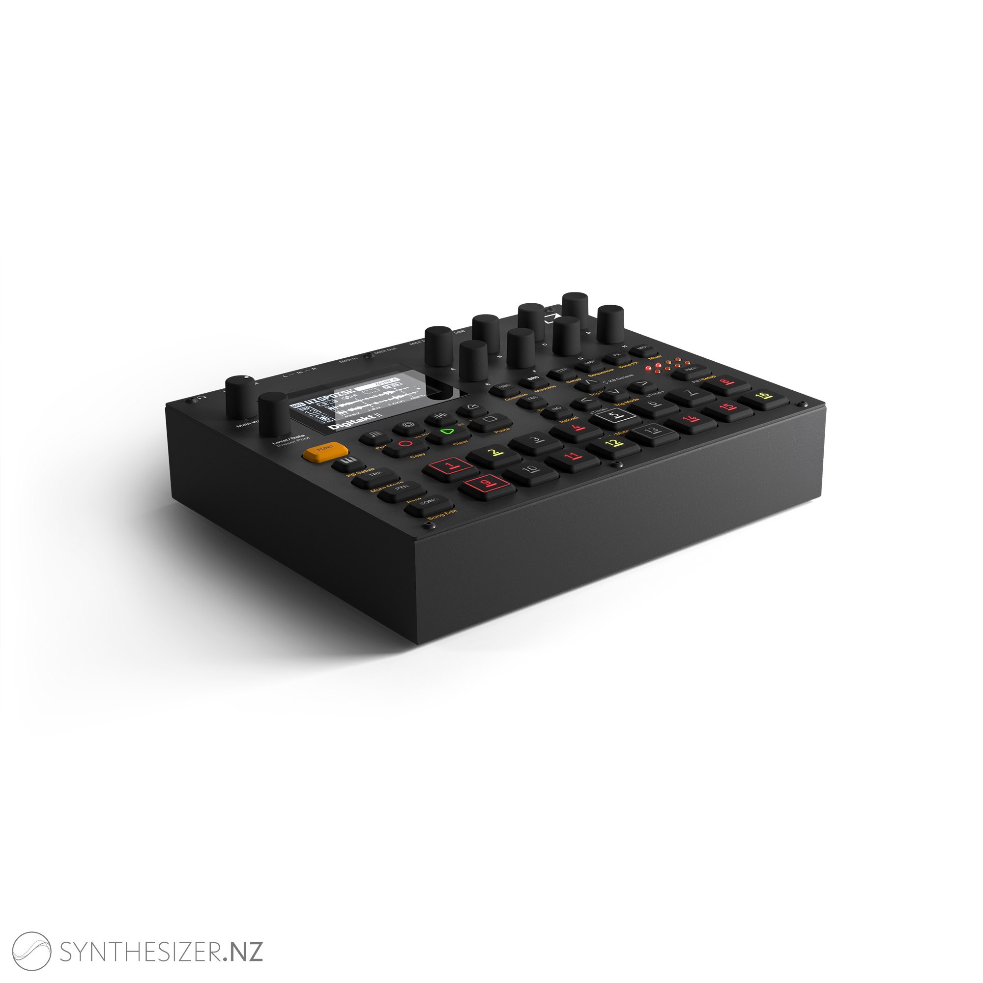 Elektron Digitak MKII now with stereo sampling and 128 step sequencer ...