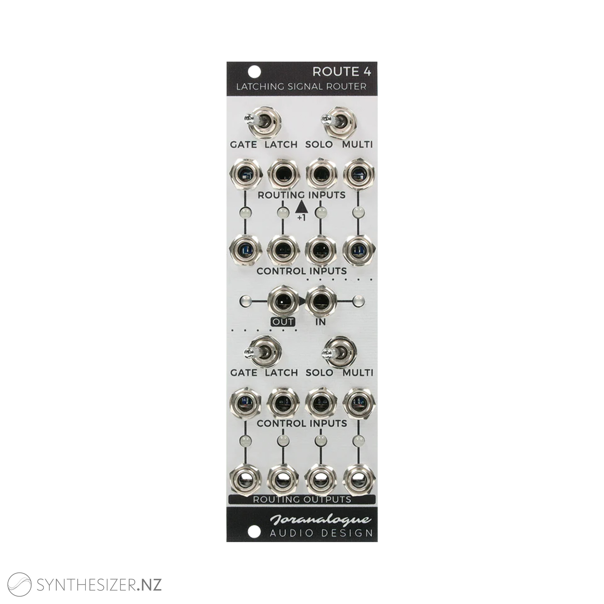 Joranalogue Audio Design Route 4 Latching Signal Router Eurorack ...