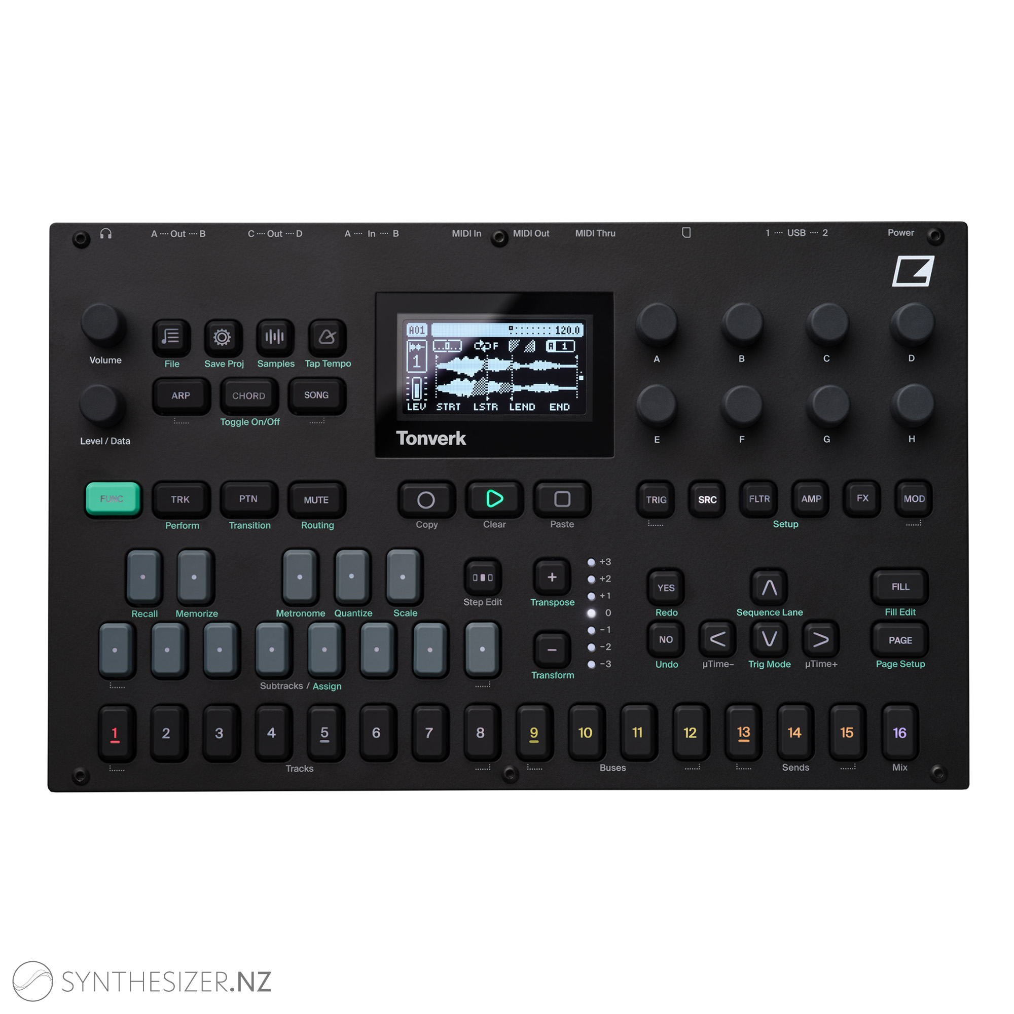 Elektron Tonverk Polyphonic Multisampler & audio processor ...