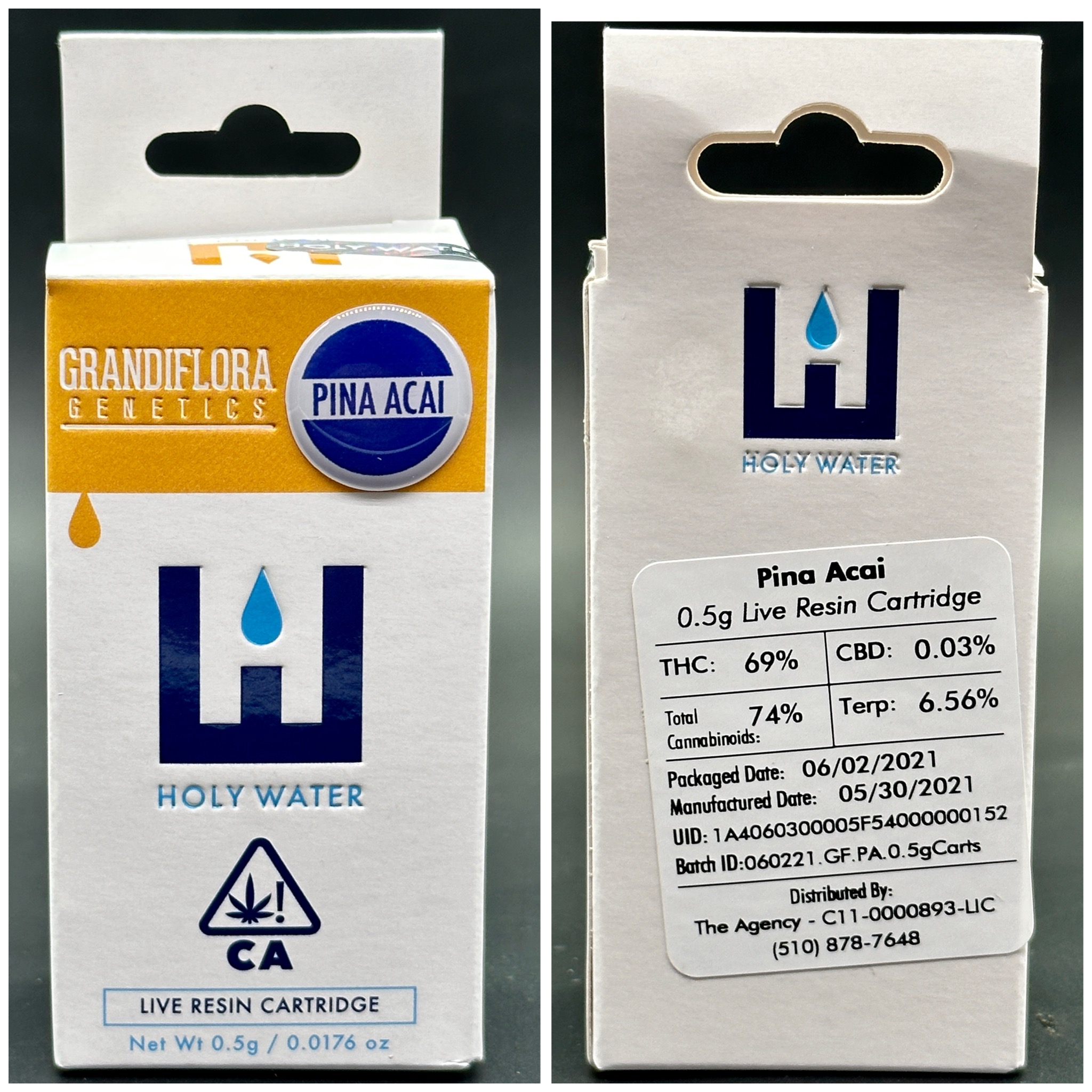 Pina Acai - .5g live resin [Grandiflora]