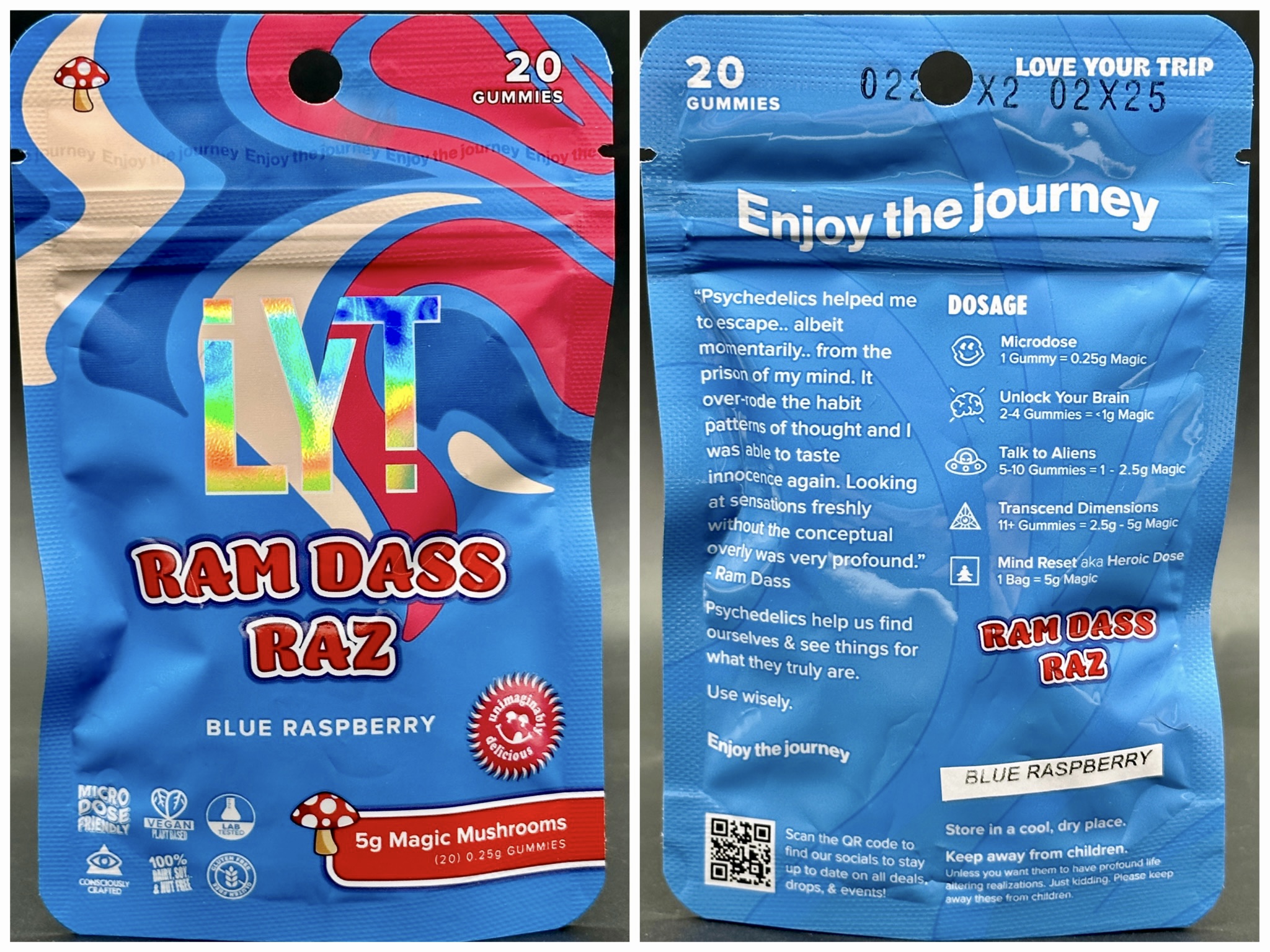 Blue Raspberry magic gummies - 5g [LYT]