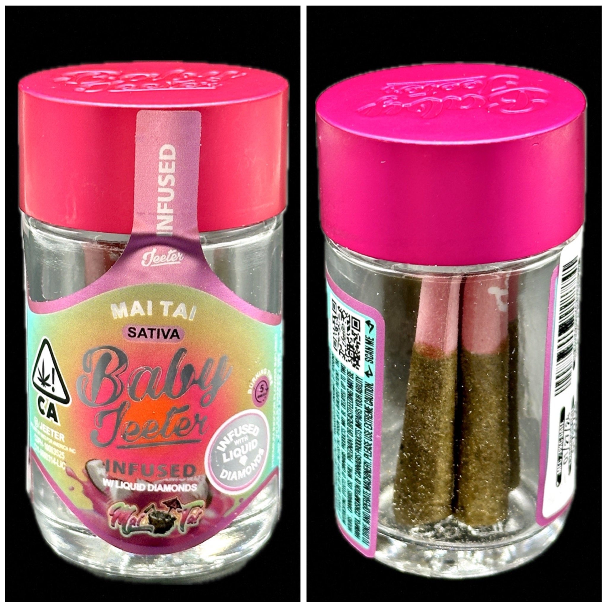 Mai Tai Infused Prerolls - Sativa [Baby Jeeter]