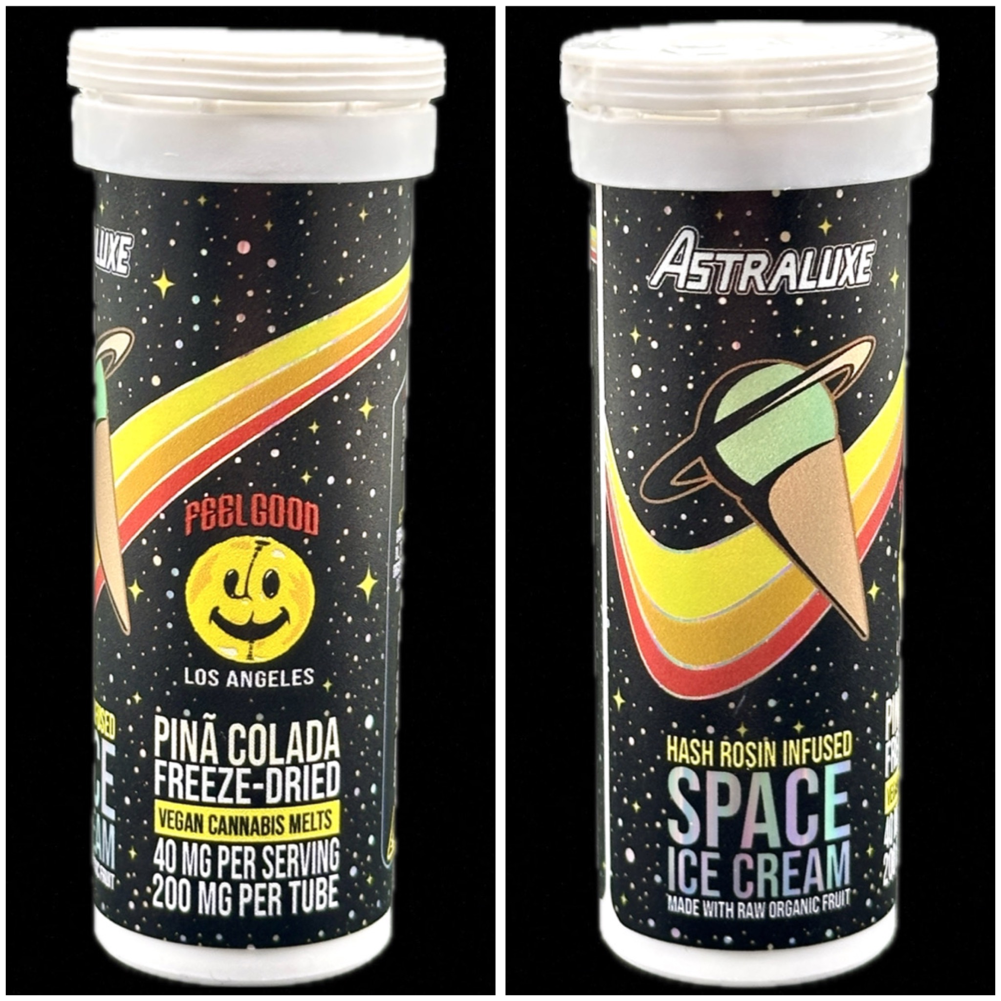 Pina Colada freeze-dried hash rosin space ice cream - 200mg THC [Astraluxe]