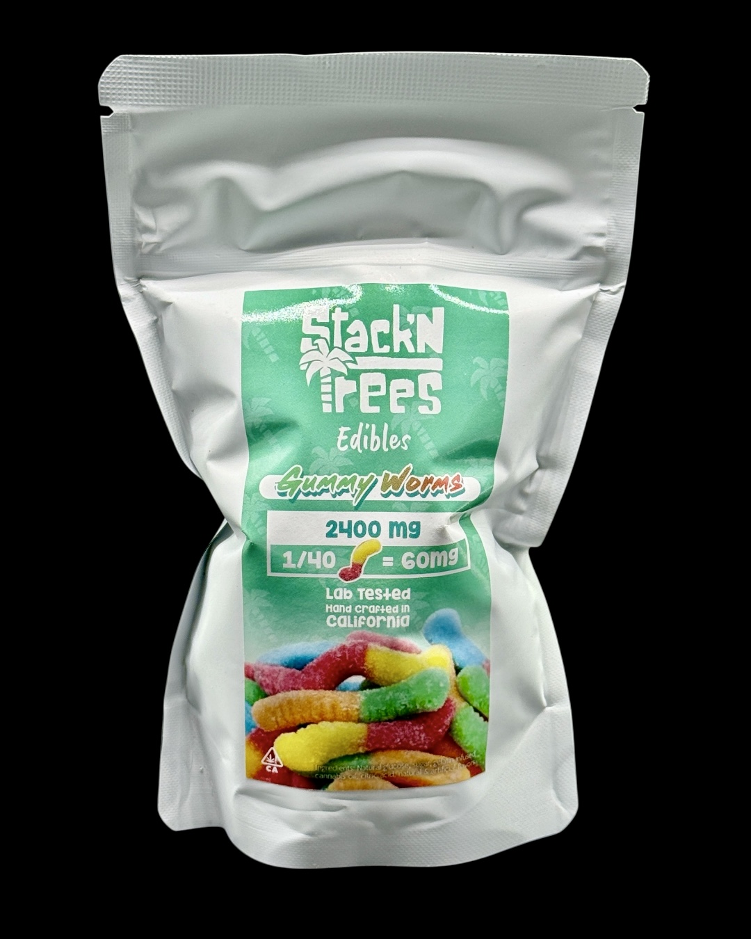 Gummy Worms - 2,400mg [Stack’N Trees]