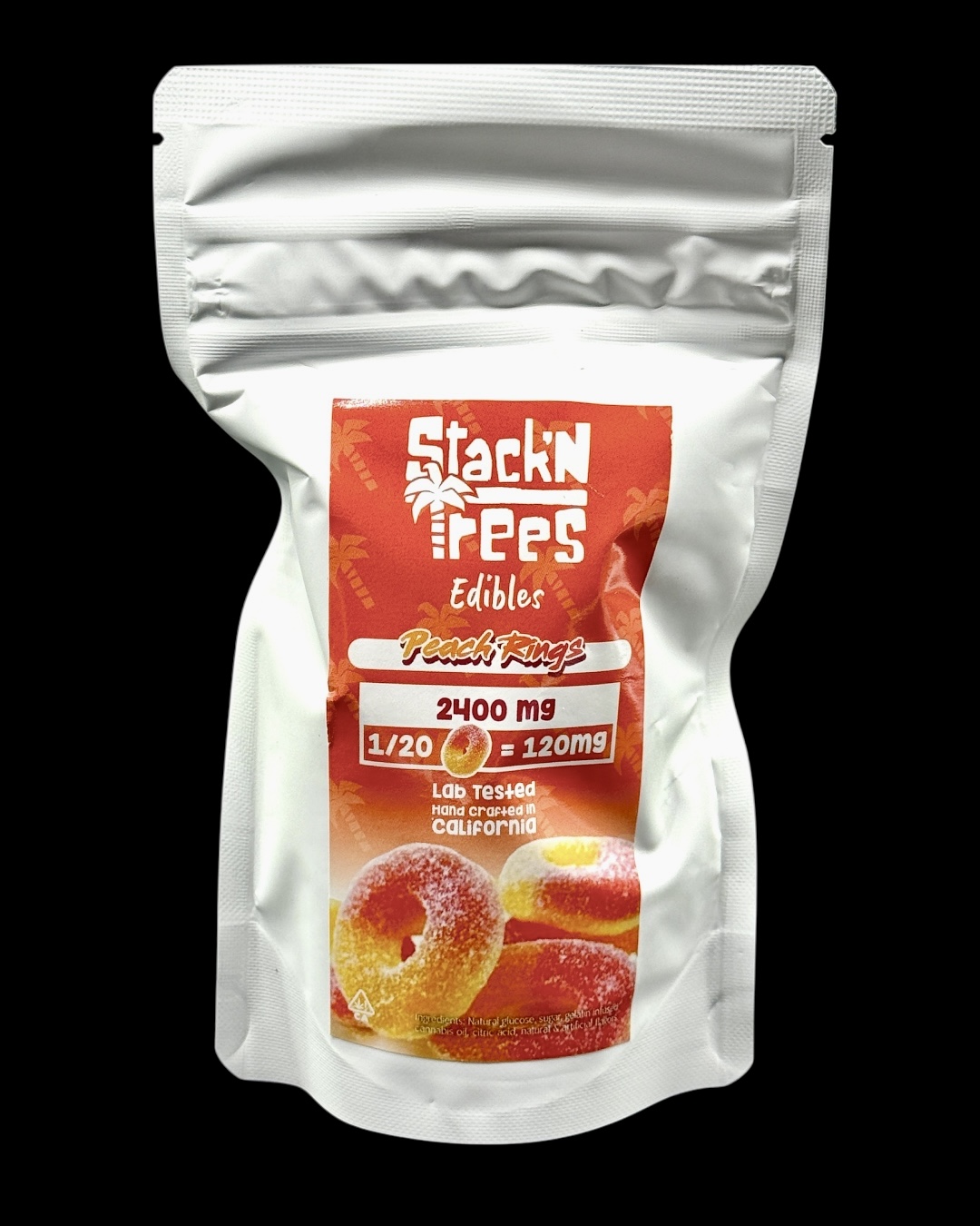 Peach Rings - 2,400mg [Stack’N Trees]