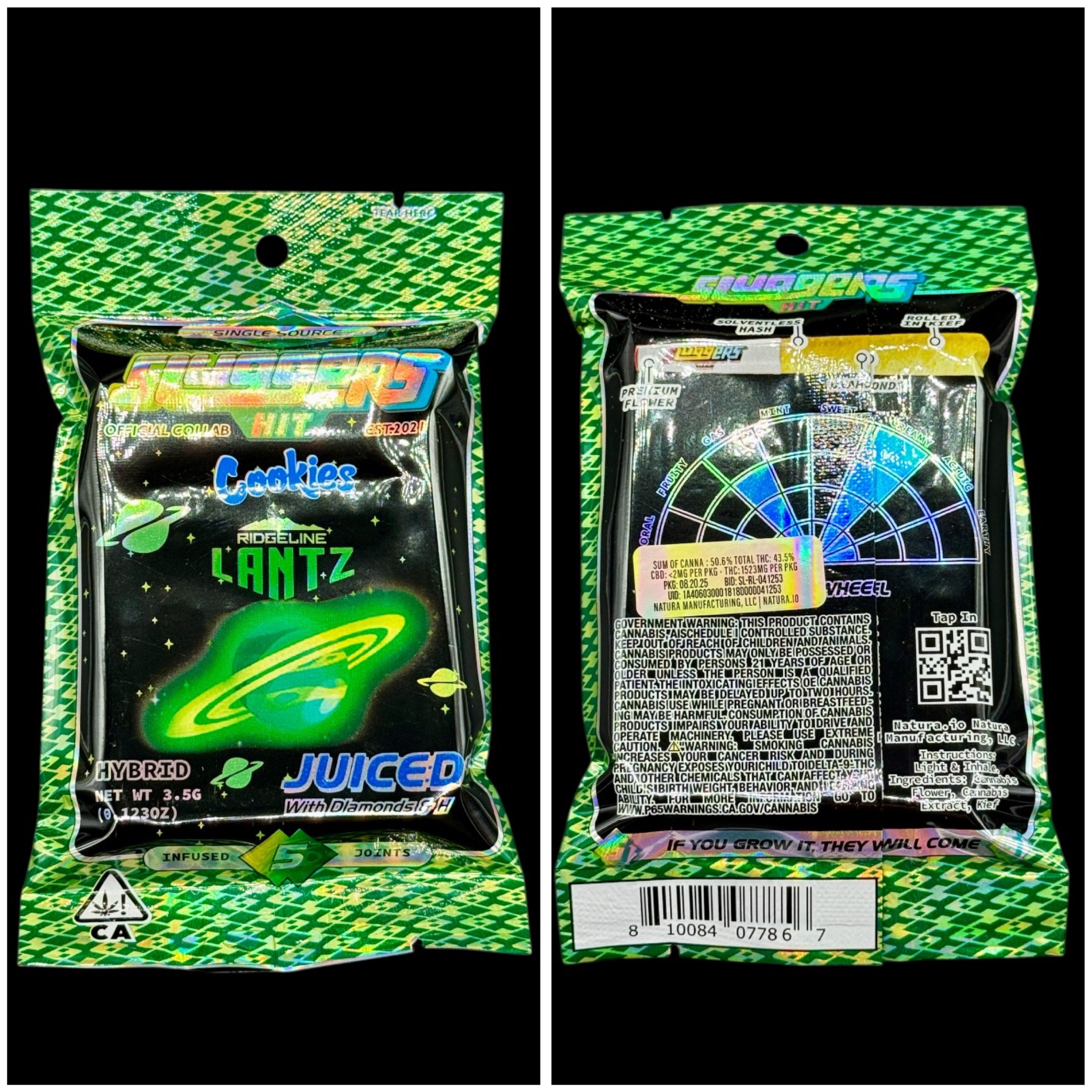 Ridgeline Lantz - 5 pack infused prerolls [Sluggers]