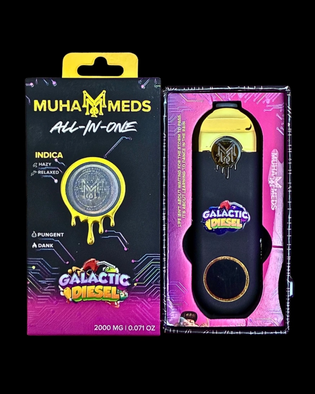 Galactic Diesel 2g disposable - [Muha Meds]