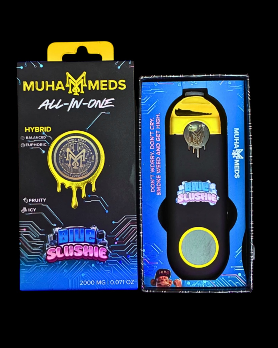 Blue Slushie 2g disposable - [Muha Meds]