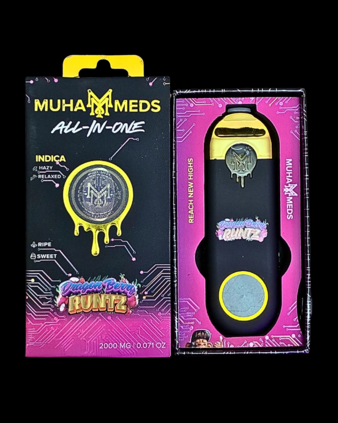 Dragon Berry Runtz 2g disposable - [Muha Meds]